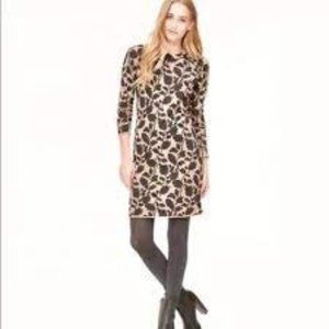 *2 for $25* Loft Leaf print sweater dress